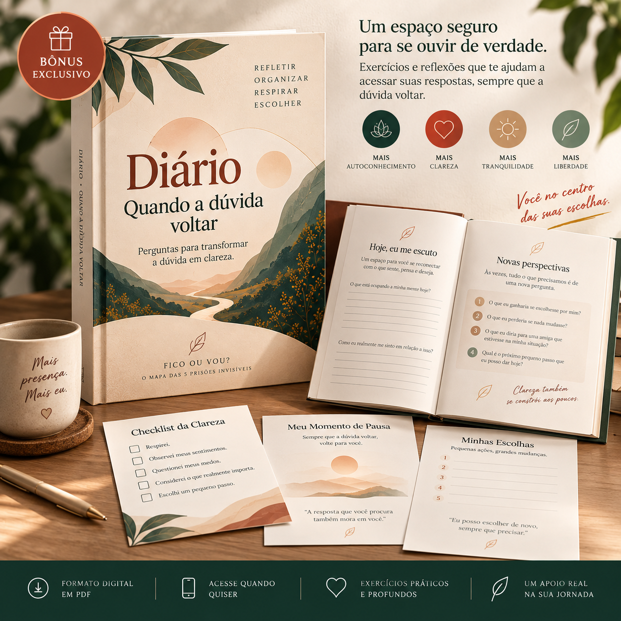 Bônus Diário Quando a dúvida voltar